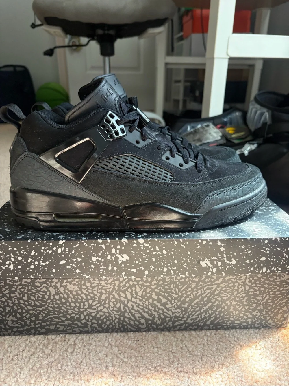 Jordan Spizike Low Men's Sneakers - Black